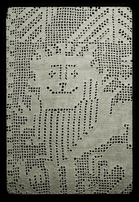 Fragment, Drawnwork, Italian