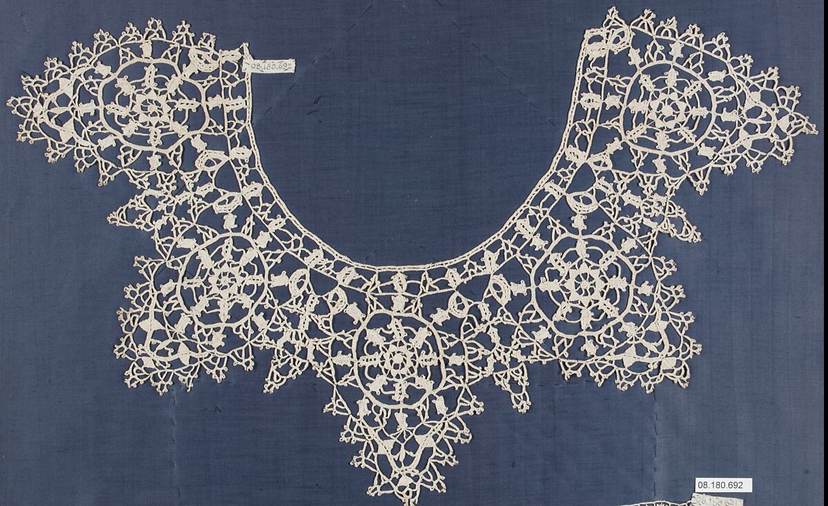 Collar, Crochet, Italian 