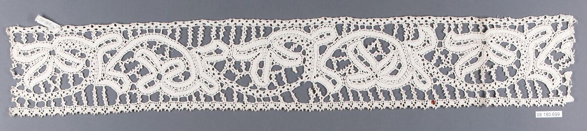 Piece, Bobbin lace, Italian 