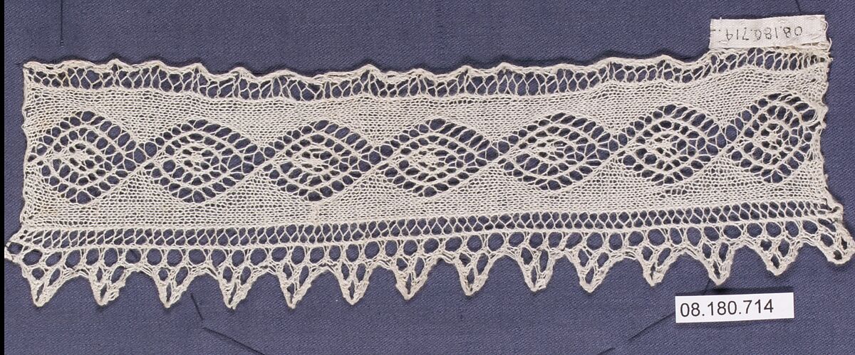Border, Knitted lace, Italian