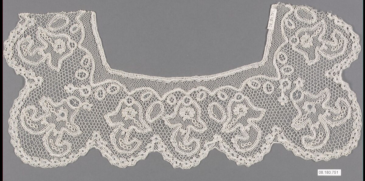 Handkerchief border, Bobbin lace, Russian, Balakhna