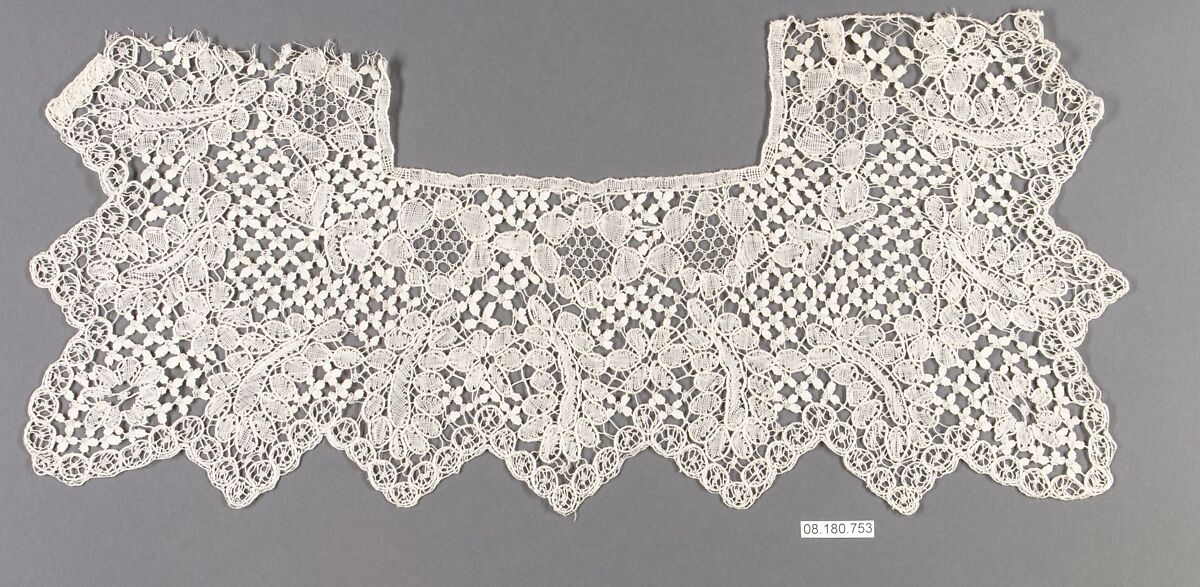 Handkerchief border, Bobbin lace, Russian, Balakhna