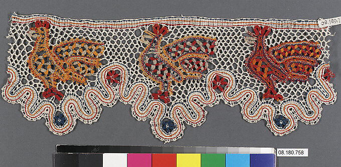 Piece, Bobbin lace, Russian 