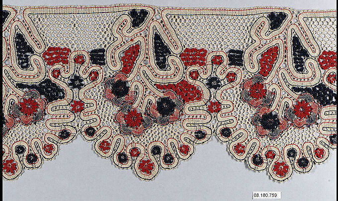 Piece, Bobbin lace, Russian 