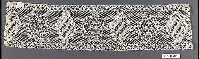 Insertion, Bobbin lace, Russian, Orel 