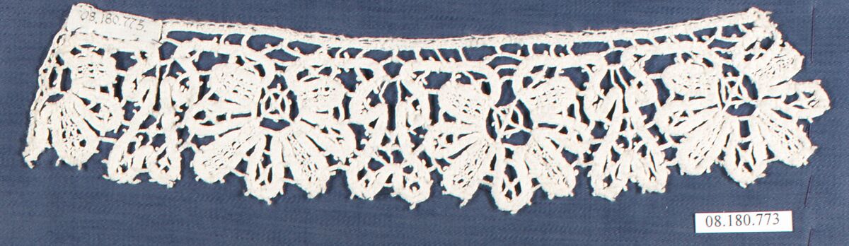 Fragment, Needle lace, Spanish
