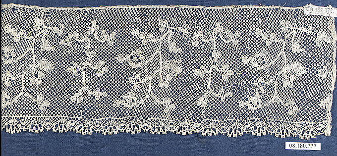 Border, Bobbin lace, Spanish 