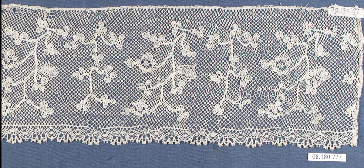 Border, Bobbin lace, Spanish