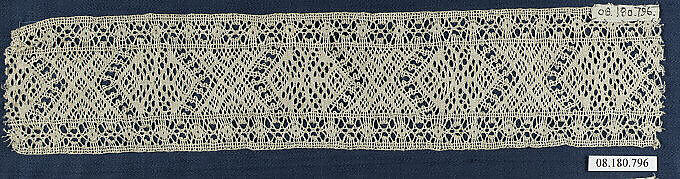 Insertion, Bobbin lace, Swedish, Skane 