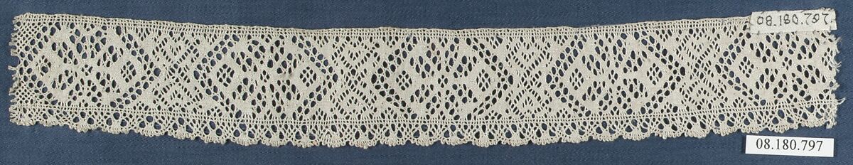 Insertion, Bobbin lace, Swedish, Skane
