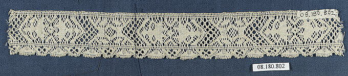 Fragment, Bobbin lace, Swedish 