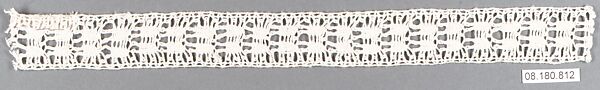 Insertion, Bobbin lace, Swedish, Dalarna 