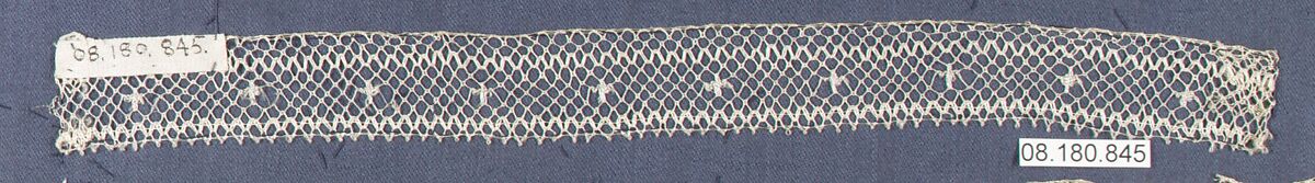 Piece, Bobbin lace, Austrian, Vienna