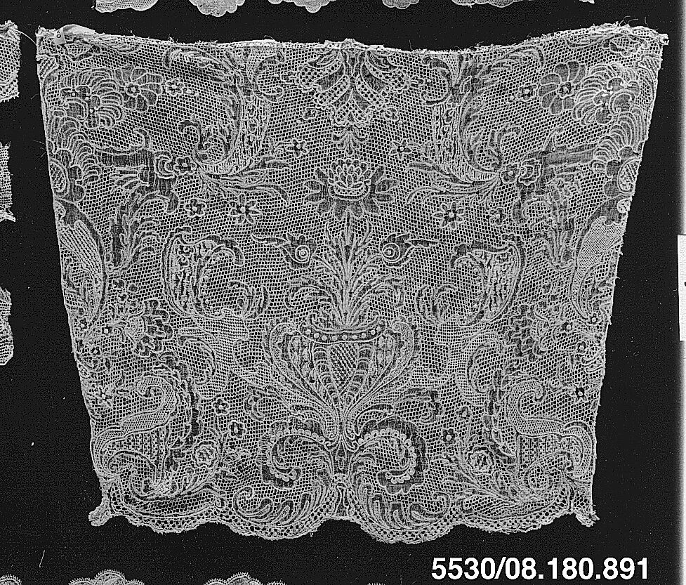 Fragment, Drawnwork, Danish