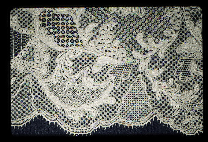 Border, Drawnwork, Danish or French