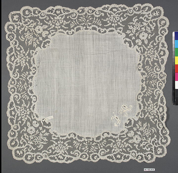 Handkerchief, Cutwork, Irish 