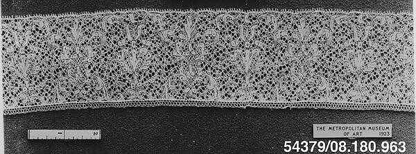 Strip, Bobbin lace, Flemish 