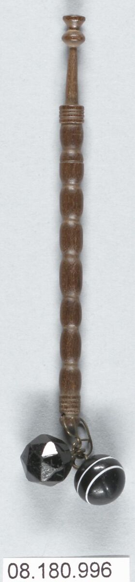 Bobbin, Wood and beads, British, East Midlands