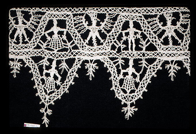Fragment, Bobbin lace, Italian