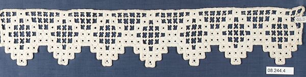 Fragment, Cutwork, Norwegian, Hardanger