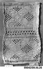 Fragment, Cutwork, Cypriot 