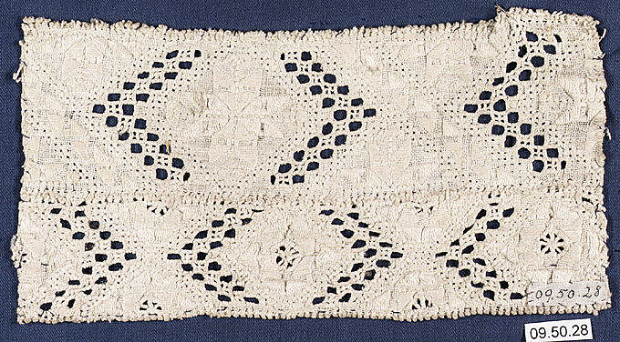 Fragment, Cutwork, Italian 