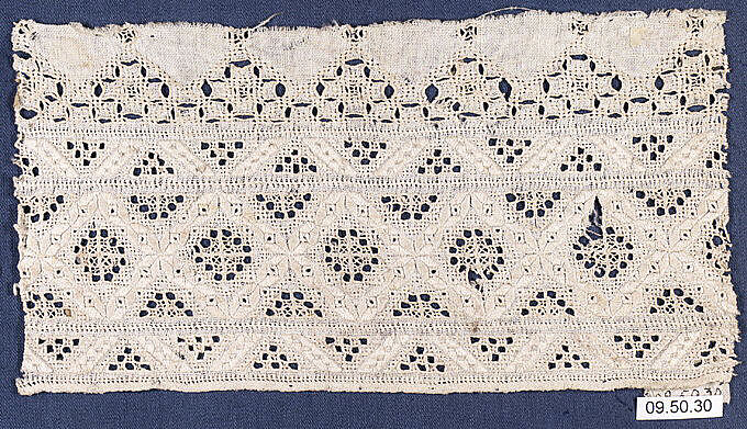 Fragment, Cutwork, Cypriot 