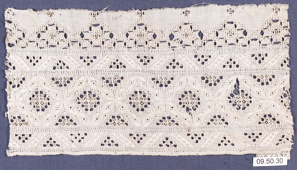Fragment, Cutwork, Cypriot