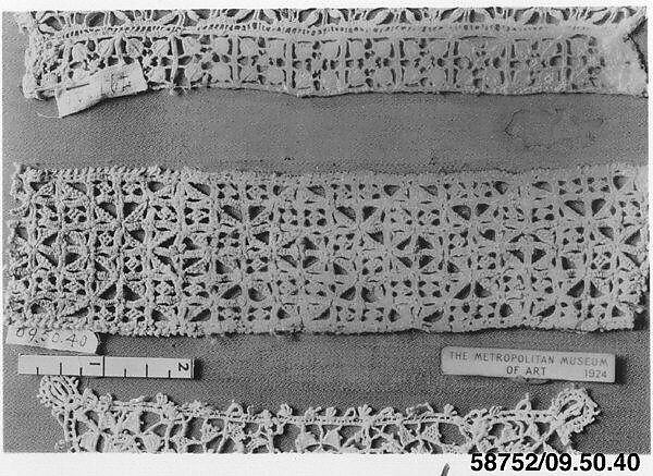 Strip, Needle lace, Italian 