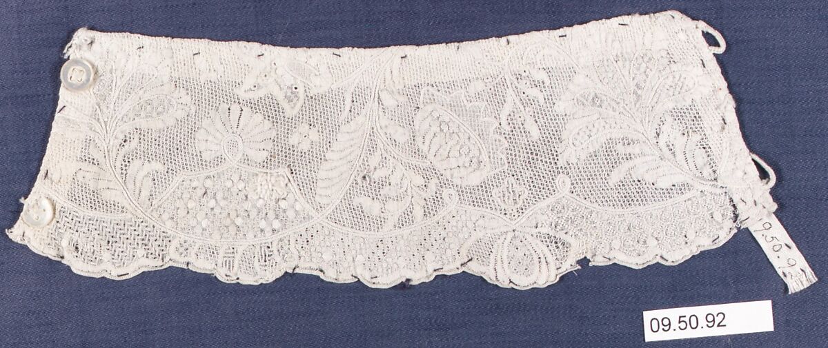 Cuff, Drawnwork, Danish