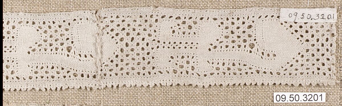 Strip, Bobbin lace, German