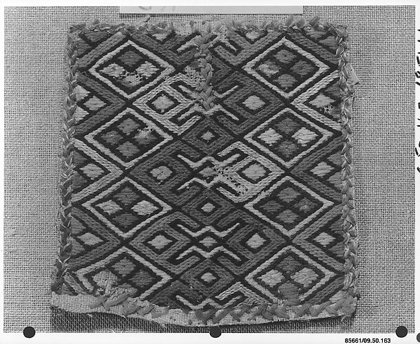 Peasant costume fragment