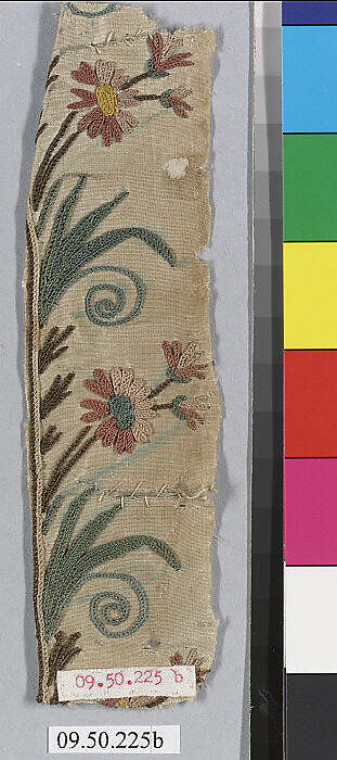 Two fragments, Silk on silk, French
