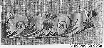 Two fragments, Silk on silk, French