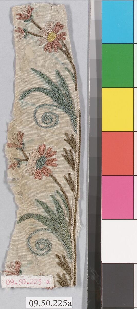 Two fragments, Silk on silk, French