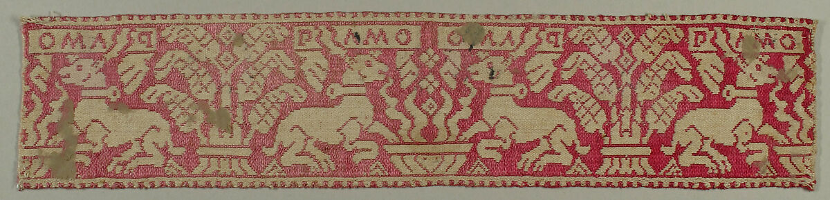 Band, Silk and cotton, Italian