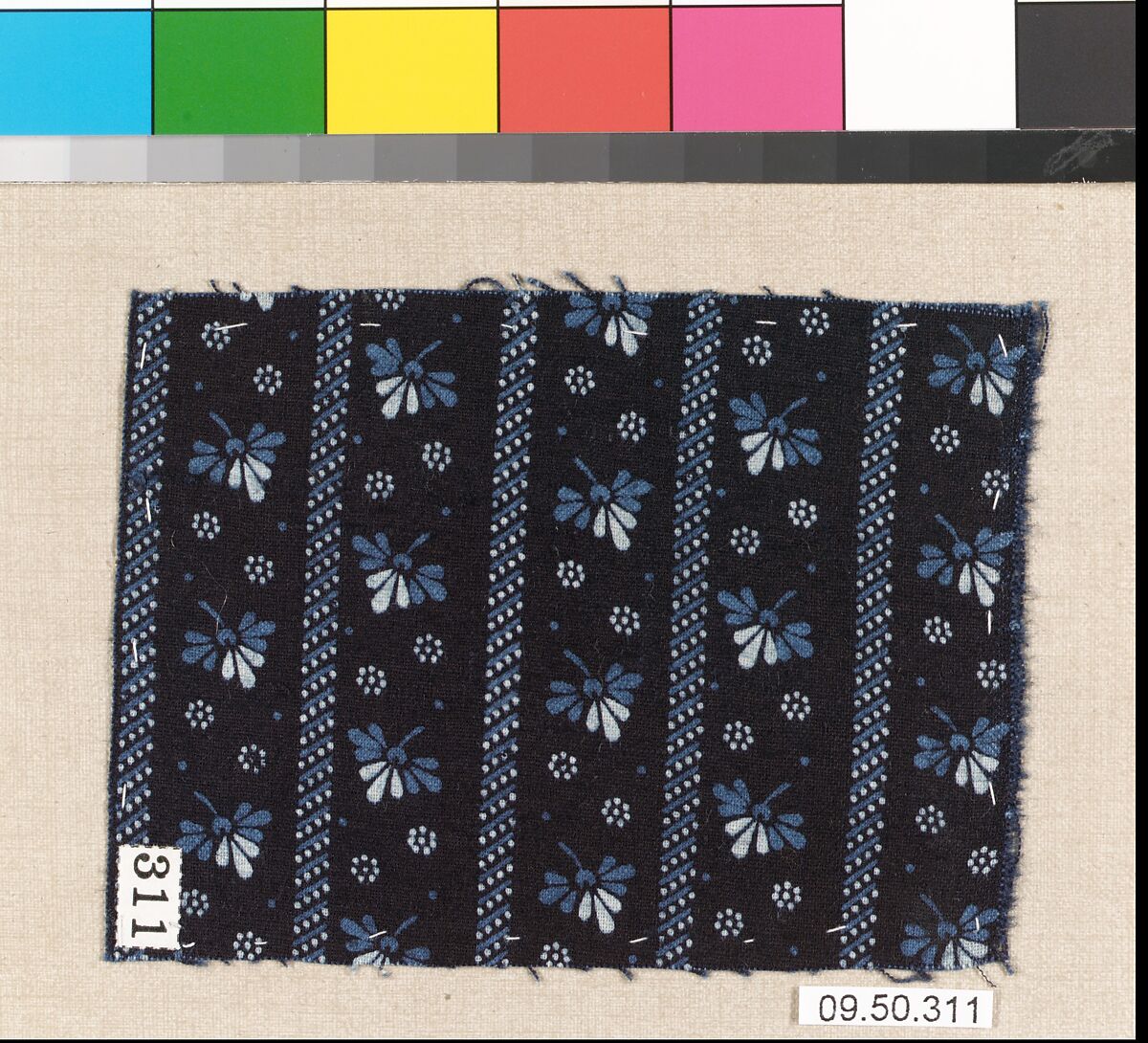 Piece (one of 116), Cotton, German
