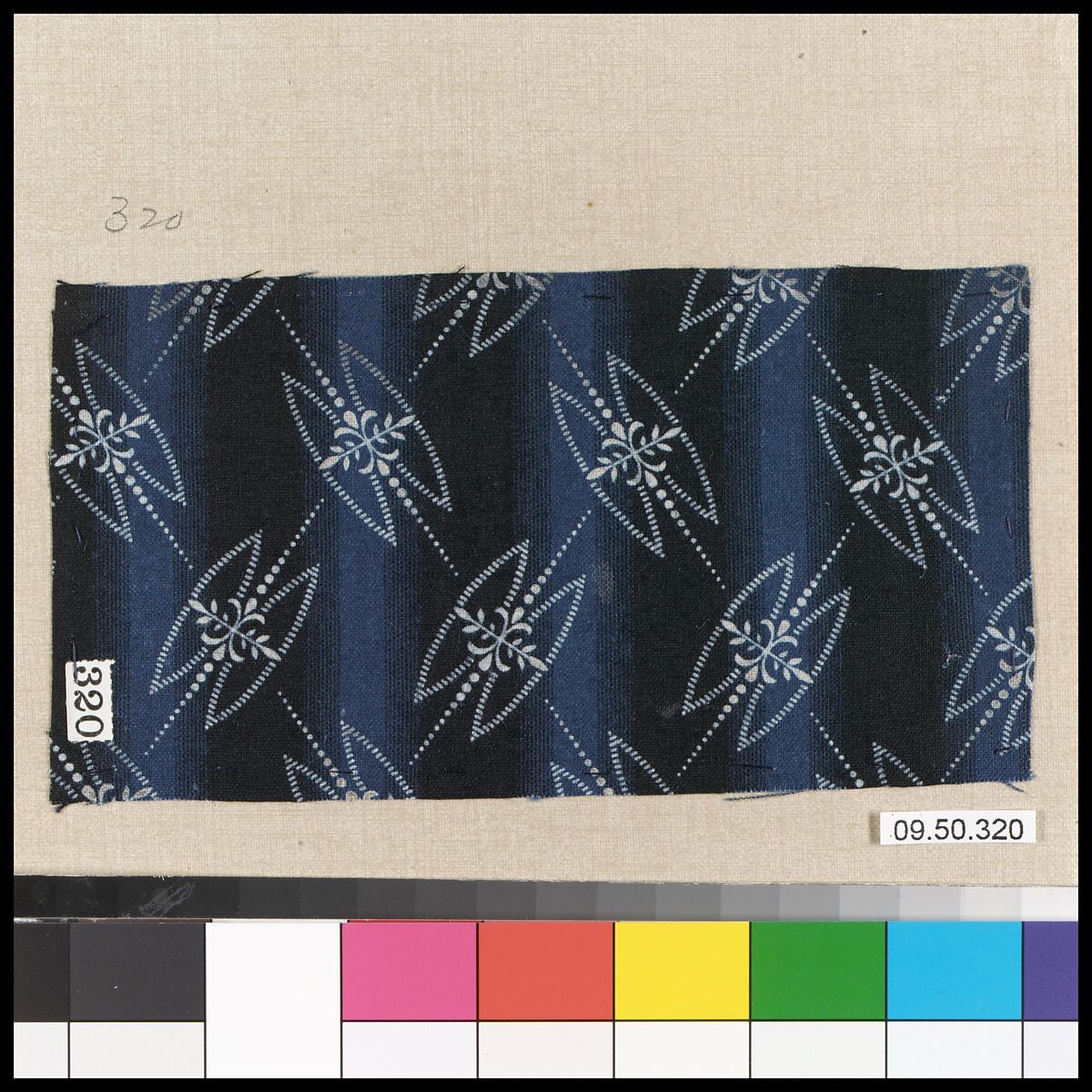 Piece (one of 116), Cotton, German