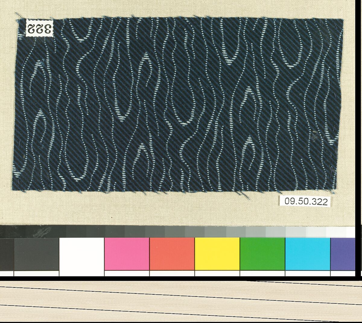Piece (one of 116), Cotton, German