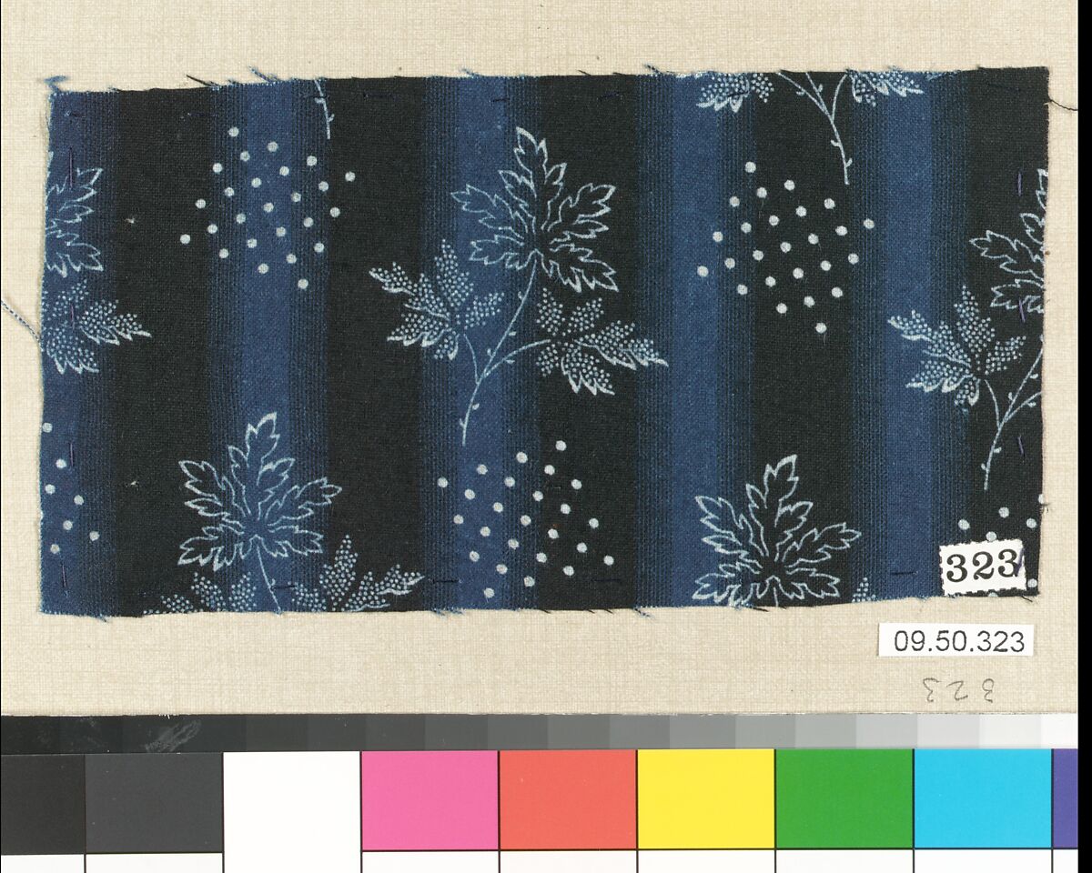 Piece (one of 116), Cotton, German