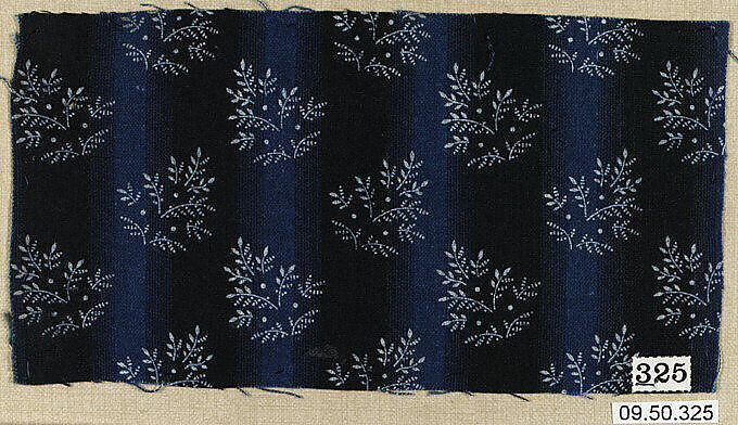 Piece (one of 116), Cotton, German 