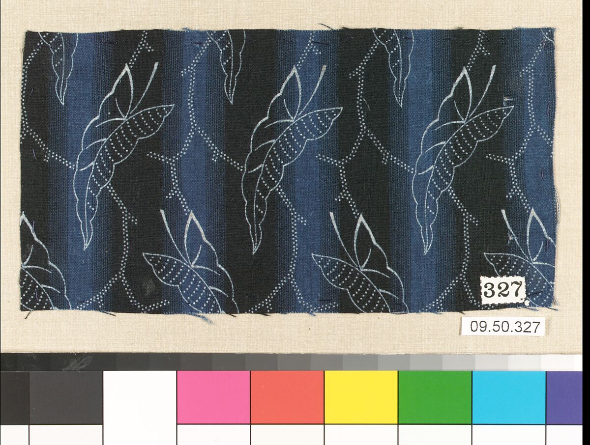 Piece (one of 116), Cotton, German