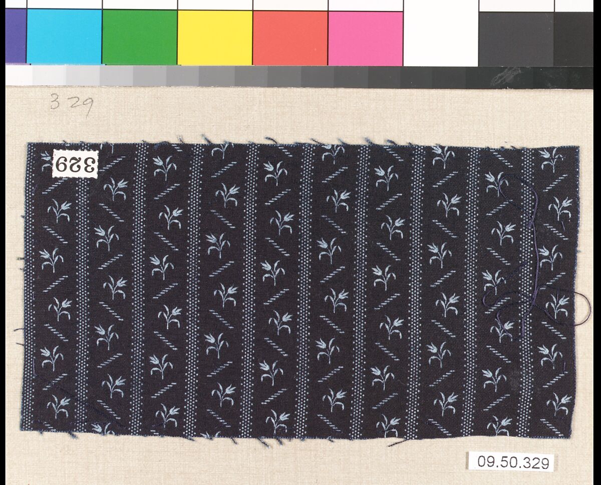 Piece (one of 116), Cotton, German