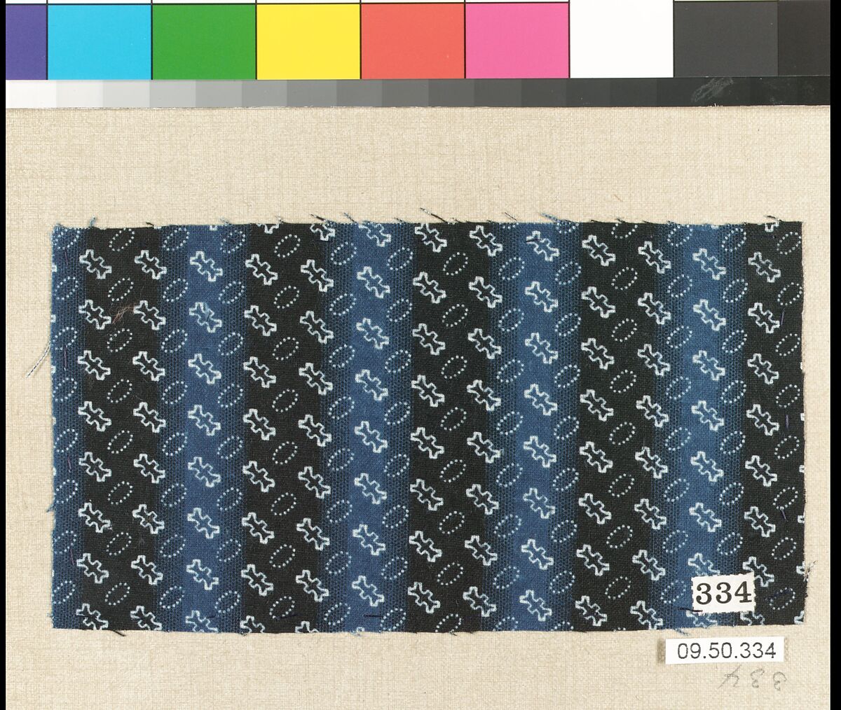 Piece (one of 116), Cotton, German