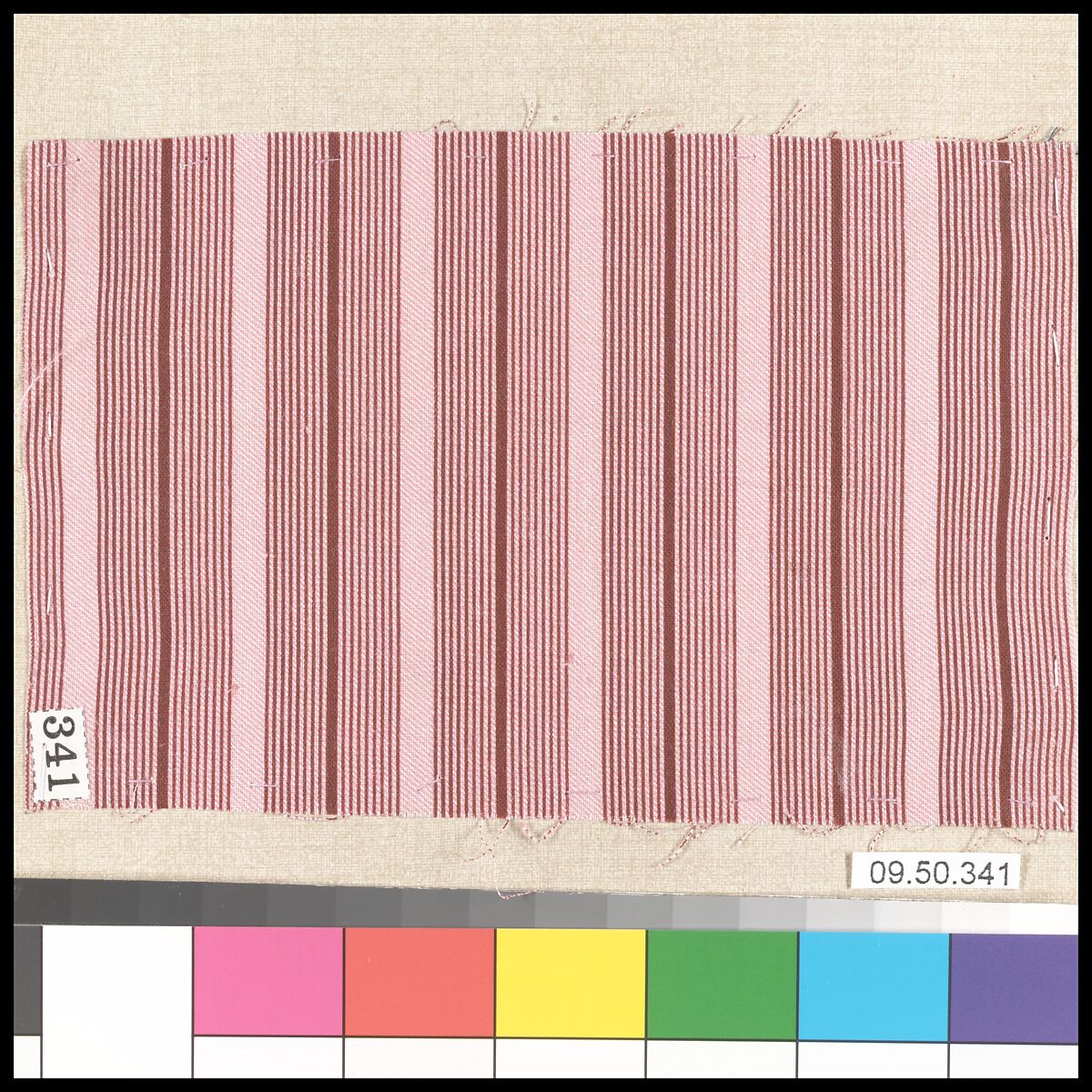 Piece (one of 116), Cotton, German