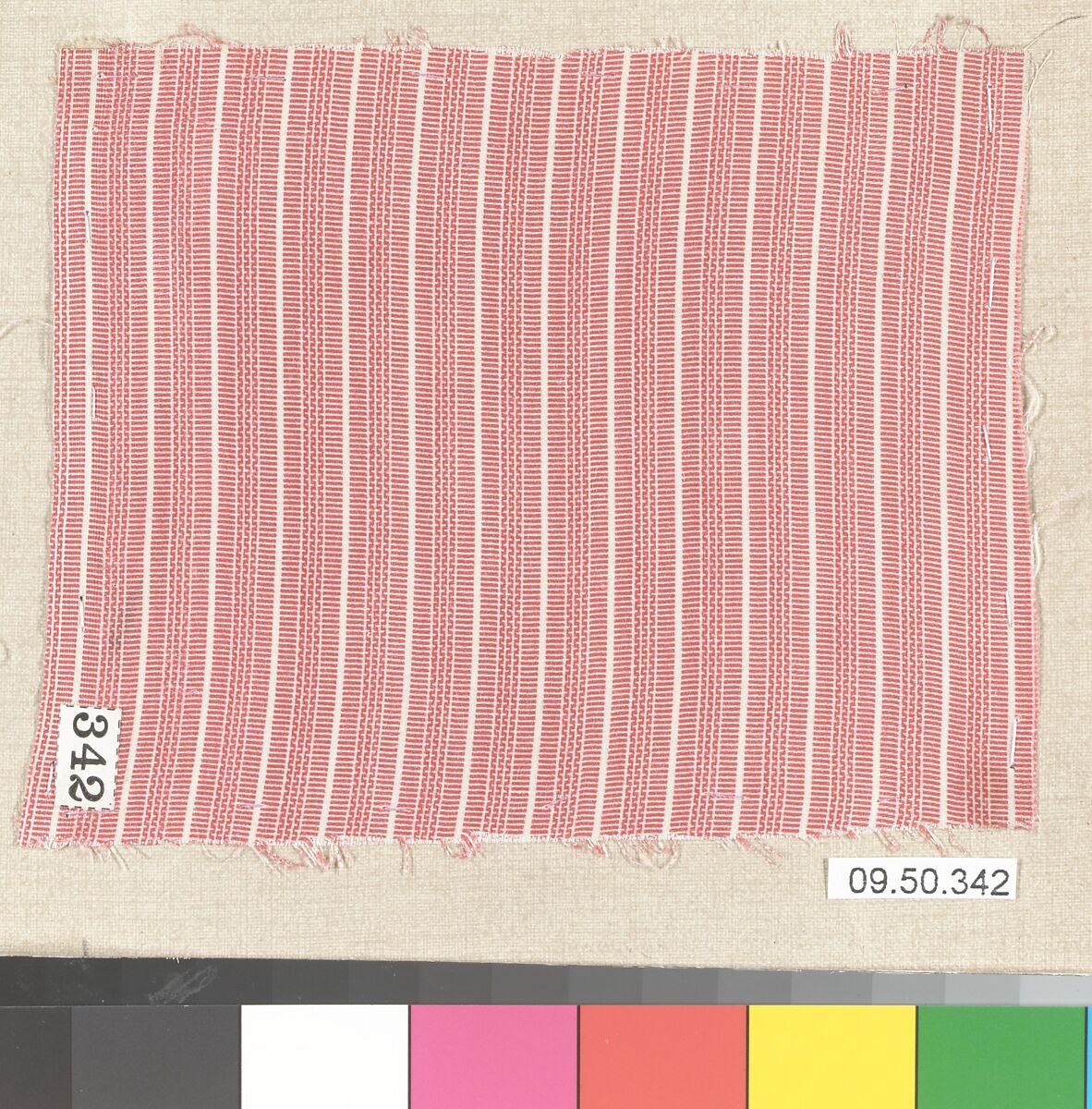 Piece (one of 116), Cotton, German