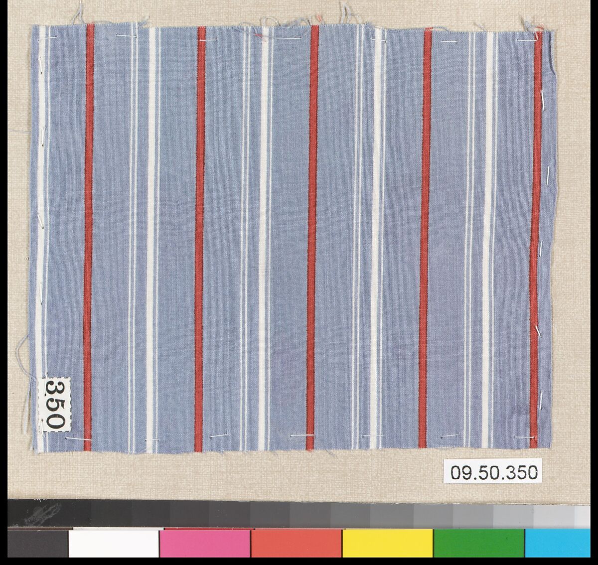 Piece (one of 116), Cotton, German