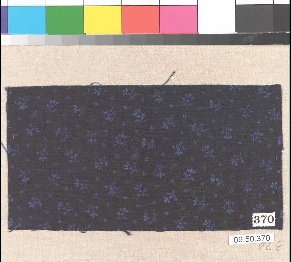 Piece (one of 116), Cotton, German