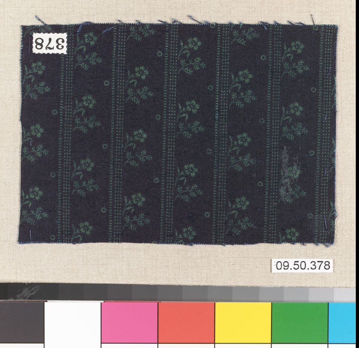 Piece (one of 116), Cotton, German