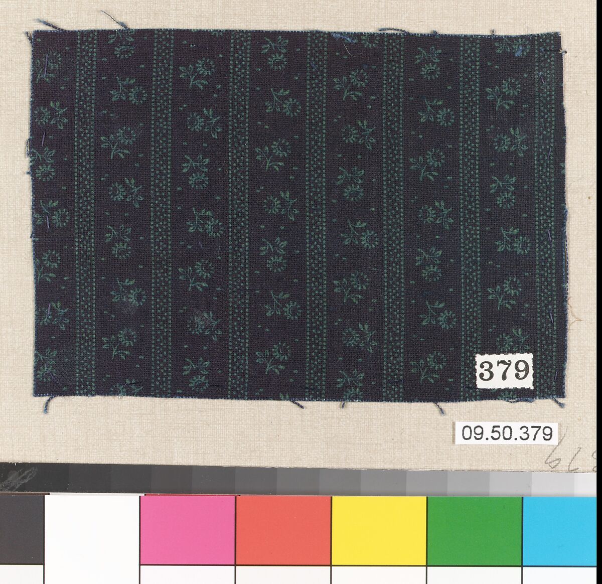 Piece (one of 116), Cotton, German